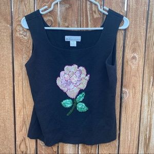 Sweater tank top